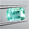 Gemsporium Smeraldo Taglio 100% Naturale Non Scaldato Verde Brasile 1.00ct 7x5mm Gemma