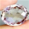 Gemsporium Ametrina Naturale Bi Colore Viola Giallo Piatto 18.22ct 20x15mm