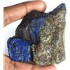 700 Ct/62 Mm Lapis Lazuli Oro Pirite Fiocchi Pietra Preziosa Naturale Grezza