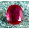 6.60 KT Certificato Naturale Berillo Bixbite Rosso Smeraldo Ovale Loose Gemma