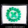 Gemsporium Mandala Ovale Caldo Arcobaleno Verde Fuoco Opale Etiopia 20p 5.26ct 6x4mm Lotto