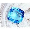 harshj_0 Acquamarina 11,90 Ct Gemma Sciolta Certified Taglio Cushion Anello Misura