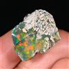 Opale Nero Etiope Grezzo, Opale Secco Naturale Sciolto Pietra Preziosa 22 CT