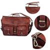 Fatto a mano Borsa Da Lavoro Uomo Vintage In Pelle Marrone Per Laptop 18"X14" Tracolla