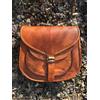 Fatto a mano Pelle Vintage Messenger Portatile 40.6cm Macbook Pro/Air Cartella a Tracolla