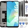 OnlyTech - Schermo LCD completo con telaio assemblato di ricambio per Samsung Galaxy A16 4G (SM-A165F) con kit di riparazione 15 Strumenti