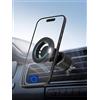 GLYXOR Supporto per cellulare auto per la ventilazione Magsafe - magnete extra forte - supporto universale magnetico - girevole a 360° - forte, stabile e sicuro - accessorio per auto