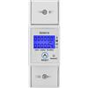 Keenso Energy Meter 5-80A 230V 50Hz DDS015 LCD digitale monofase ripristinabile Retroilluminazione Watt Meter Montaggio su guida DIN