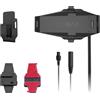 ASMAX F1s - Base auricolare Bluetooth per casco da moto, clip e supporto adesivo, installazione sicura e facile per interfono moto F1s