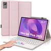 IVEOPPE Tastiera per Lenovo Idea Tab Plus 12.1 2025 con Touchpad, Cover Tastiera Italiano QWERTY, Senza Fili Bluetooth Staccabile Custodia Keyboard per Lenovo Idea Tab Plus 12.1 Pollici 2025, Rosa