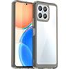 Generico Custodia Compatibile con HONOR X6 Honor 70 LITE RBN-NX1 VNE-LX1 VNE-LX2 / X8 5G COVER case soft GEL SILICONE protezione flessibile antiurto antigraffio SLIM MORBIDA TPU (Grigio trasparente)