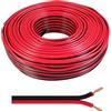 SeKi Cavo per altoparlante, 2 x 2,50 mm2, 50 m, rosso/nero, CCA