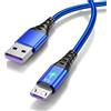 Zdprkqzvz Cavo USB 5A Cavo di Ricarica Veloce Telefono Cavo USB Cavo di Dati Illuminazione A LED Verde 0.3 1 2