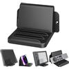 sciuU Supporto Universale da Parete per Tablet/Smartphone/E-Reader/Telecomandi - Supporto da Parete o da Scrivania con 3 Angoli di Visione, compatibile con iPad iPhone Samsung Xiaomi Lenovo