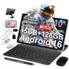 TECLAST P30T Android 16 Tablet 10.1 Pollici 120Hz Tablets Gemini AI, 15GB RAM+128GB ROM(TF 5TB), 2GHz Octa-Core, 5G WiFi/Widevine L1/GPS/6000mAh, Tablet con Tastiera+Custodia+Penna+Mouse, 10 Accessori