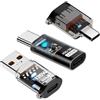 CY 3pz/lotto Tipo-C Smart LED USB-C a USB3.2 Tipo-A Adattatore OTG 10 Gbps 40 Gbps 120 W 240 W Dati Ricarica Rapida Tester Rilevatore