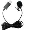 Sunmeit Lavalier - Microfono USB con cavo omnidirezionale, microfono con clip, mani, plug & play, per computer, PC, portatile, 2 m