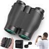 Aurosports Binocolo 16 x 32 per adulti e bambini, super luminoso, ad alta potenza, compatto con vista confortevole, binocolo leggero per bird watching, caccia, viaggi, escursionismo, regalo ideale per Natale