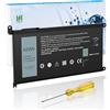 HASESS WDX0R Batteria di ricambio per computer portatile Dell in spiron13 14 15 7368 7378 5379 5378 5378 5378 7560 7570 7579 7569 5565 5567 5568 5555 in spiron17 5765 5767