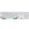 MMDW DaVinci - Cover protettiva in silicone per tastiera iMac G6 con tasti numerici MB110B/B (A1243), tastiera numerica (versione EU/USA)