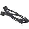 lilila-ree per Corsair Alimentatore modulare 6 pin maschio a 3X 4 pin Molex femmina cavo adattatore di alimentazione per scheda Riser Mining BTC 50,8 cm