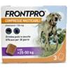 FRONTLINE FRONTPRO 25-50 kg 136mg 3 compresse masticabili