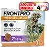 FRONTLINE FRONTPRO 25-50 kg 136mg 3 compresse masticabili*acquisto minimo 4pz*