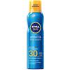 NIVEA Sun UV Dry Protect Sport SPF 30 Sunscreen Spray 200 ml - Resistente al sudore, Quick-Drying UVA/UVB Protection for Outdoor Sports & Active Lifestyle, Formula Lightweight Non-Greasy