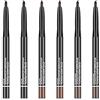 N\\A NA Set di 6 penne gel per eyeliner, impermeabili, a prova di sbavature, eyeliner liscio, opaco, set di matite gel per trucco occhi (13 cm)