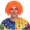 DvBCNMe Parrucca arancione, costume da cappellaio pazzo, costume da cappellaio da uomo, divertente per uomo, parrucca arancione per costumi