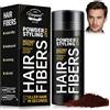Viexpand Fibre per Capelli, Polvere Capelli, Hair Fibers, Polvere Volumizzante Capellis, per Uomini Che per Donne, Tenuta Leggera & Finish Opaco, Spessore e Volume ai Capellis(Marrone Scuro)