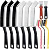 Wintem - Kit Pulizia Casa Completo da 11 Pezzi con Spazzole Multiuso e Raschietti per Pulizia Fughe, Cucina e Bagno, Facile da Usare, Compatto e Antiscivolo per una Pulizia Profonda
