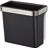 Enders Grill Mags - Pattumiera in acciaio inox, colore: nero/acciaio inossidabile
