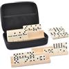 Gioco del domino Double Six, gioco da tavolo con numeri divertenti per la