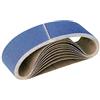 RETOL Nastri abrasivi, 303 x 40 mm, G120, p. levigatrici palmari a nastro, corindone zirconio (10 Pz.)