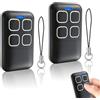 XDTKML Telecomando per porta del garage, 2 pezzi, 868 MHz, compatibile con trasmettitore manuale Hörmann BS Bisecur HSE1 HSE2 HSE4 868 BS | HS1 HS4 HS5 HSS4 HSP4 HSD2 HSZ 1 868 BS
