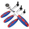 wangfq Chiavi A Brugola Chiave a brugola a cricchetto reversibile Chiave a cricchetto for bulloni esagonali con impugnatura in gomma morbida 4mm 5mm 6mm 8mm 10mm 12mm 14mm 17mm Brugole Kit ( Size : 6mm )