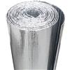 L6NqIAG Rotolo Isolante in Alluminio Foglio di schiuma isolante riflettente da 1 mx3,0 metri for rotolo alluminio a bolle bifacciale for barriera radiante con scudo termico for il mantenimento del calore