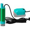 Sulobom Pompa dell'acqua per batteria Makita da 18 V, 60 l/min, pompa sommersa per acque sporche, pompa di aspirazione, pompa per acqua piatta, per cantina, piscina, irrigazione del giardino, lavaggio auto