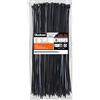 Oksdown Fascette Plastica Nero 100 Pezzi 2,5mm Mini Nere Fascette Elettricista 200mm per Gestione dei Cavi Elettrici Giardinaggio
