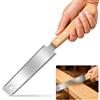 Xiciki Sega a mano giapponese 14/17 TPI, sega a filo 15 cm a denti fini a doppio bordo, sega a tenone per lavorazione del legno fai da te potatura potatura carpenteria, seghe portatili per legno a