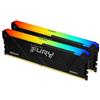 Kingston FURY Beast RGB - DDR4 - Kit - 64 GB: 2 x 32 GB - KF432C16BB2AK2/64
