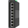 LevelOne Hilbert 8-Port Industrial Gigabit PoE Smart Lite Switch, 8 uscite PoE, 802.3at/af PoE, gestito, L2, Gigabit Ethernet (1 - IGS-2108P