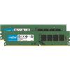 Crucial DDR4 32 GB Kit (2 x 16 GB) DIMM 288-PIN - CT2K16G4DFRA32A