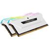 Corsair Vengeance RGB PRO SL - DDR4 - Kit - 32 GB: 2 x 16 GB - CMH32GX4M2E3200C16W
