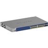 Netgear Smart GS728TXP - V3 - Switch - L3 Lite - Intelligente - 24 x 10/100/1000 (PoE+) - GS728TXP-300EUS