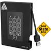 Apricorn Aegis Padlock Fortress A25-3PL256-S512F - SSD - cifrato - 512 GB - esterno (trasportabile) - A25-3PL256-S512F