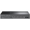 TP-LINK Omada TL-SG2210MP - Switch - Intelligente - 8 x 10/100/1000 (PoE+) - TL-SG2210MP