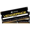 Corsair Vegeance 16GB DDR4-2666 - 16 GB - 2 x 8 GB - DDR4 - 2666 MHz - 260-pin SO-DIMM - Nero - CMSX16GX4M2A2666C18