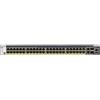 Netgear M4300-52G-PoE+ - Switch - L3 - gestito - 2 x 10/100/1000/10000 + 2 x 10 Gigabit SFP+ + 48 x 10/100/1000 (PoE+) - GSM4352PA-100NES